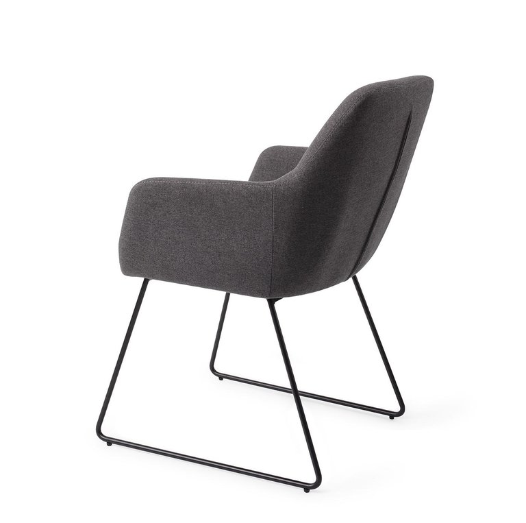 Jesper Home Kinko Shadow Dining Chair - Slide Black
