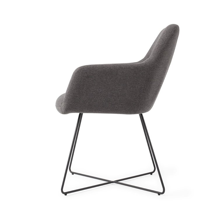 Jesper Home Kinko Shadow Dining Chair - Cross Black