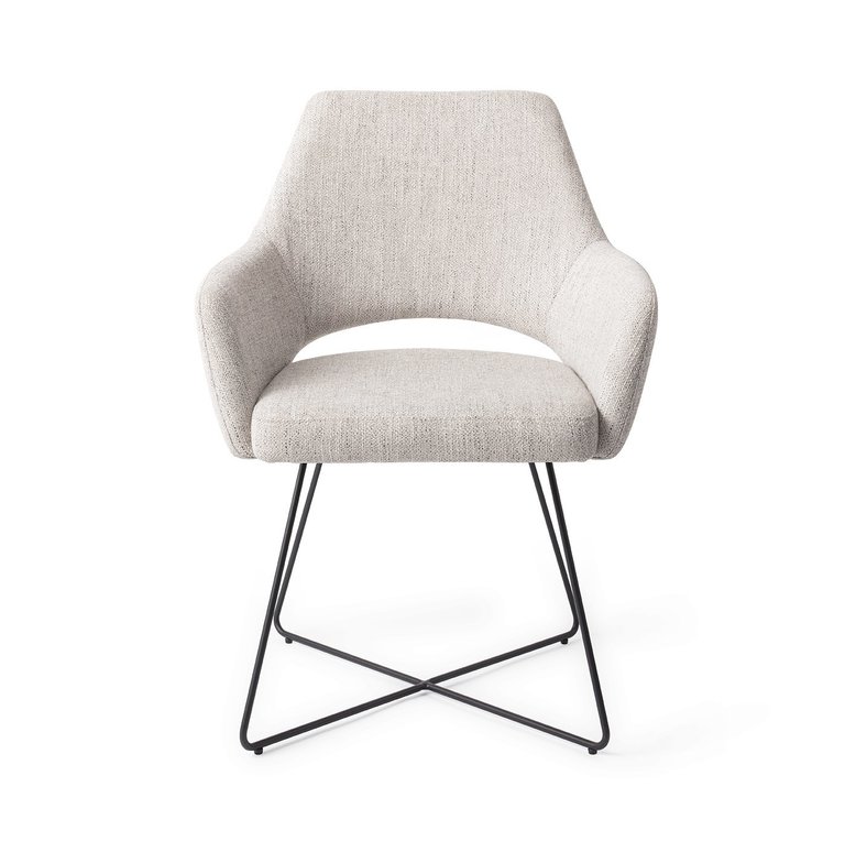 Jesper Home Yanai Pigeon Dining Chair - Cross Black