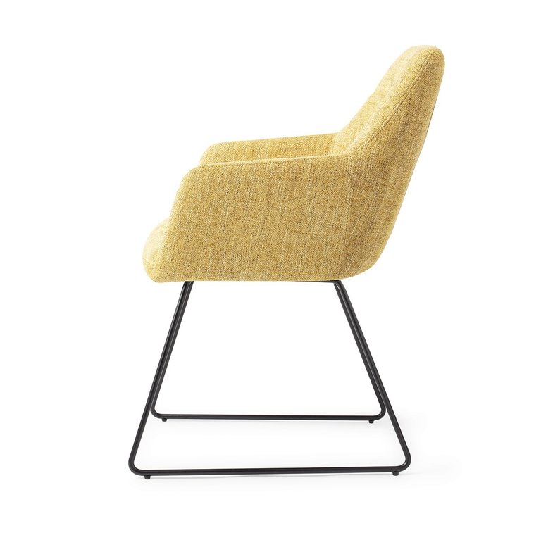 Jesper Home Noto Bumble Bee Dining Chair - Slide Black