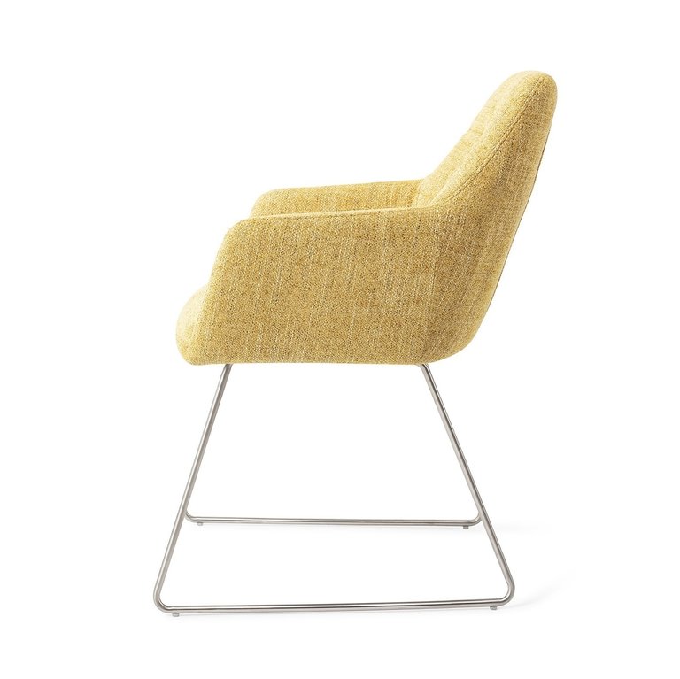 Jesper Home Noto Bumble Bee Dining Chair - Slide Steel