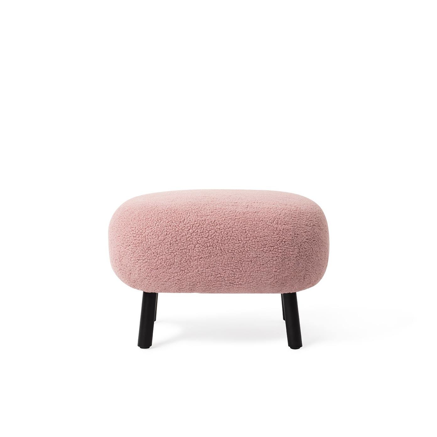 Pink shop ottoman footstool