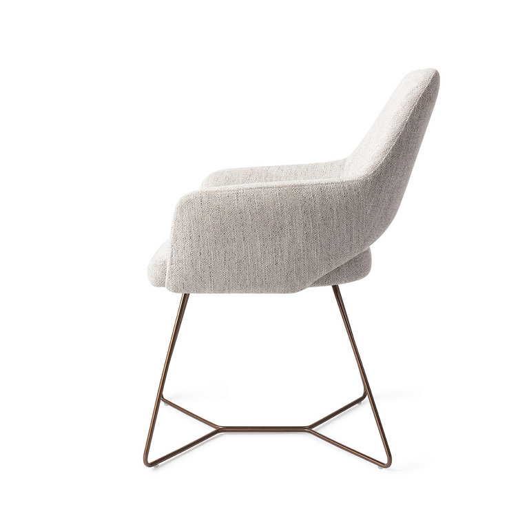 Jesper Home Yanai Pigeon Dining Chair - Beehive Rose