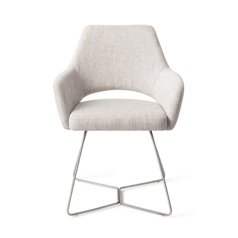 Jesper Home Yanai Pigeon Dining Chair - Beehive Steel