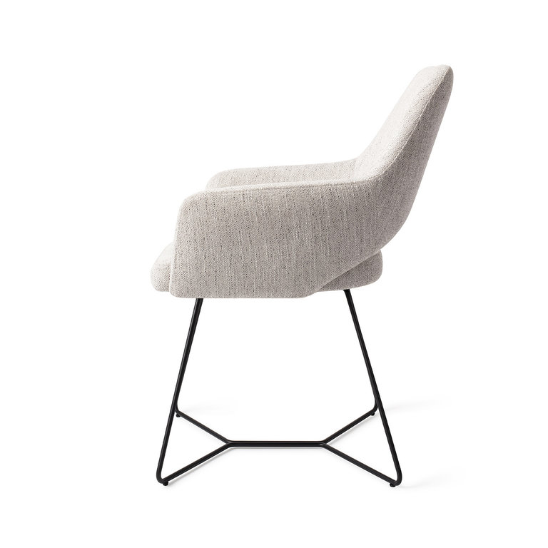 Jesper Home Yanai Pigeon Dining Chair - Beehive Black