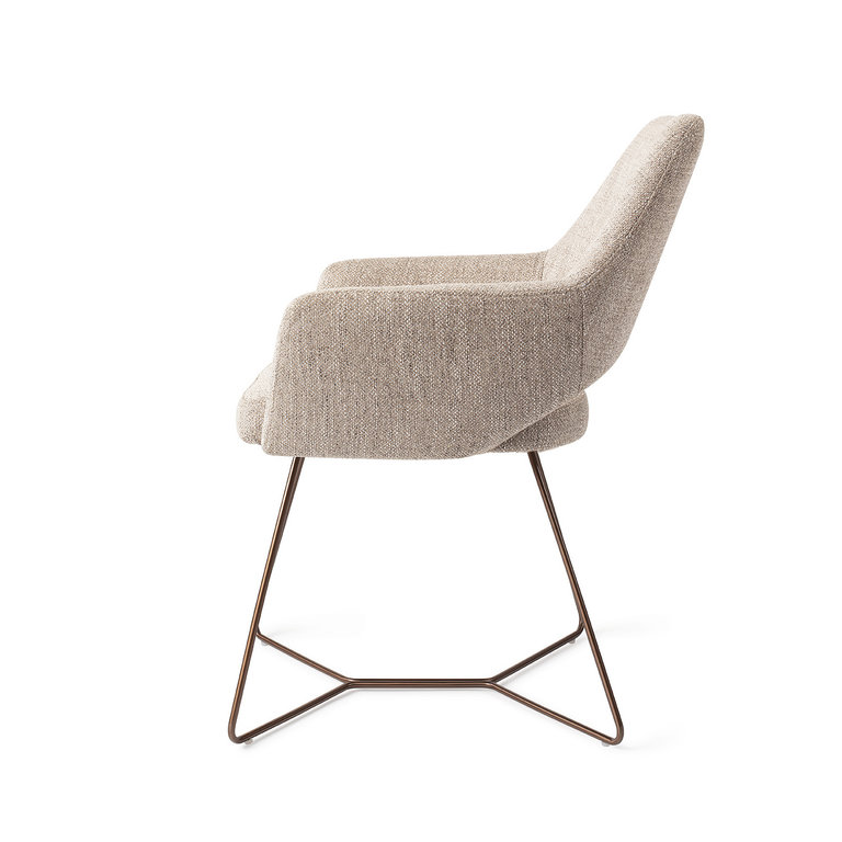 Jesper Home Yanai Biscuit Beach Dining Chair - Beehive Rose