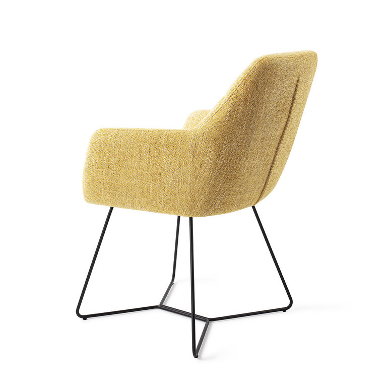 Jesper Home Noto Bumble Bee Dining Chair - Beehive Black