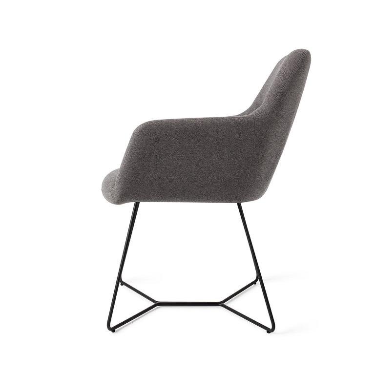 Jesper Home Kinko Dining Chair - Shadow, Beehive Black
