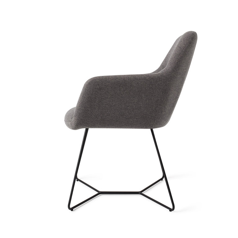 Jesper Home Kinko Shadow Dining Chair - Beehive Black