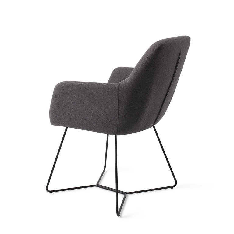 Jesper Home Kinko Shadow Dining Chair - Beehive Black