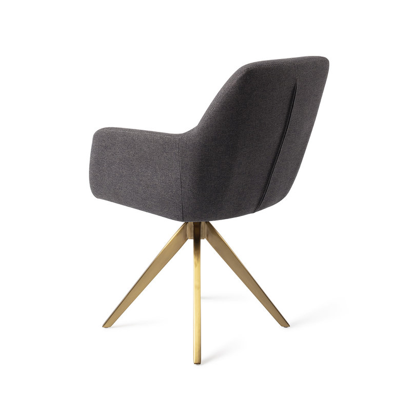 Jesper Home Kinko Shadow Dining Chair - Turn Gold