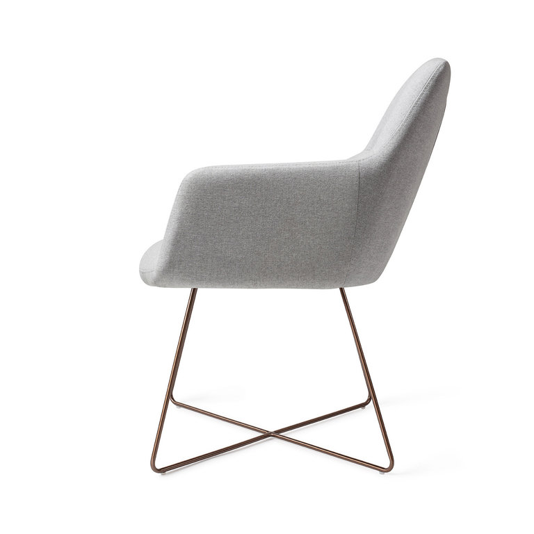 Jesper Home Kinko Cloud Dining Chair - Cross Rose