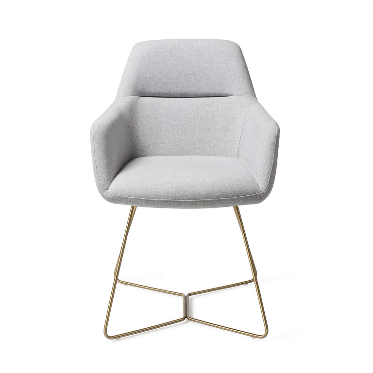 Jesper Home Kinko Cloud Dining Chair - Beehive Gold