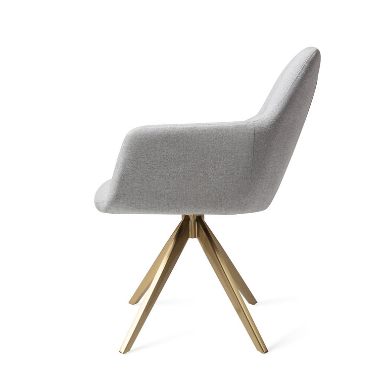 Jesper Home Kinko Cloud Dining Chair - Turn Gold