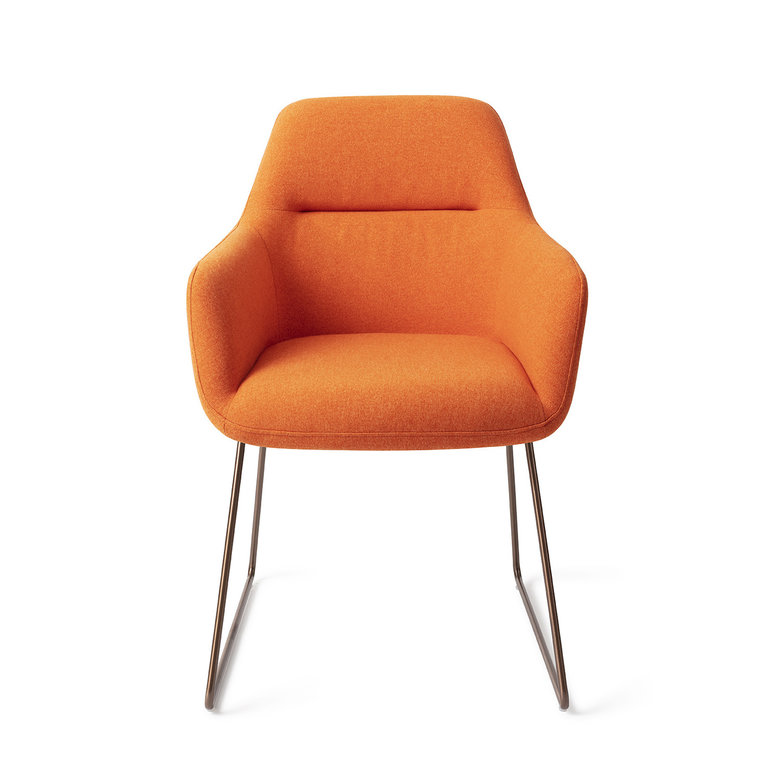 Jesper Home Kinko Tangerine Dining Chair - Slide Rose