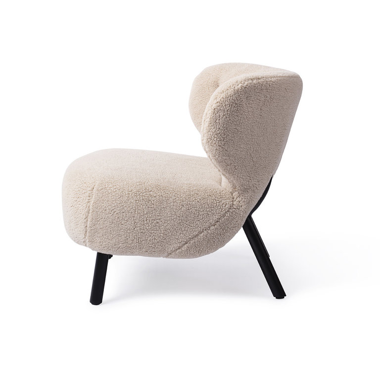 Jesper Home Kita Beige Accent Chair