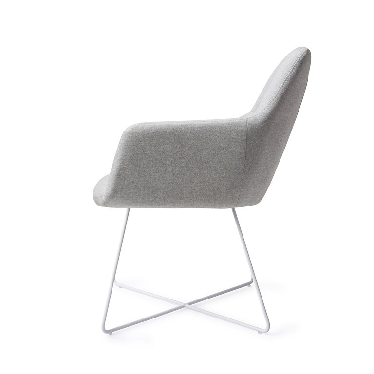 Jesper Home Kinko Cloud Dining Chair - Cross White