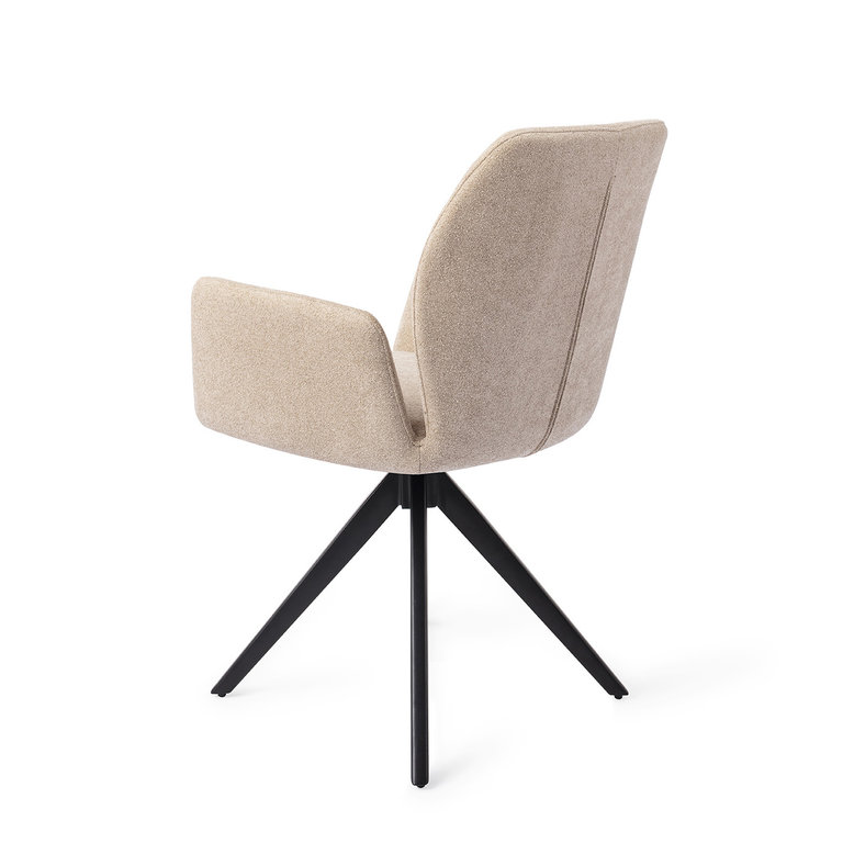 Jesper Home Misaki Funky Fudge Dining Chair - Turn Black