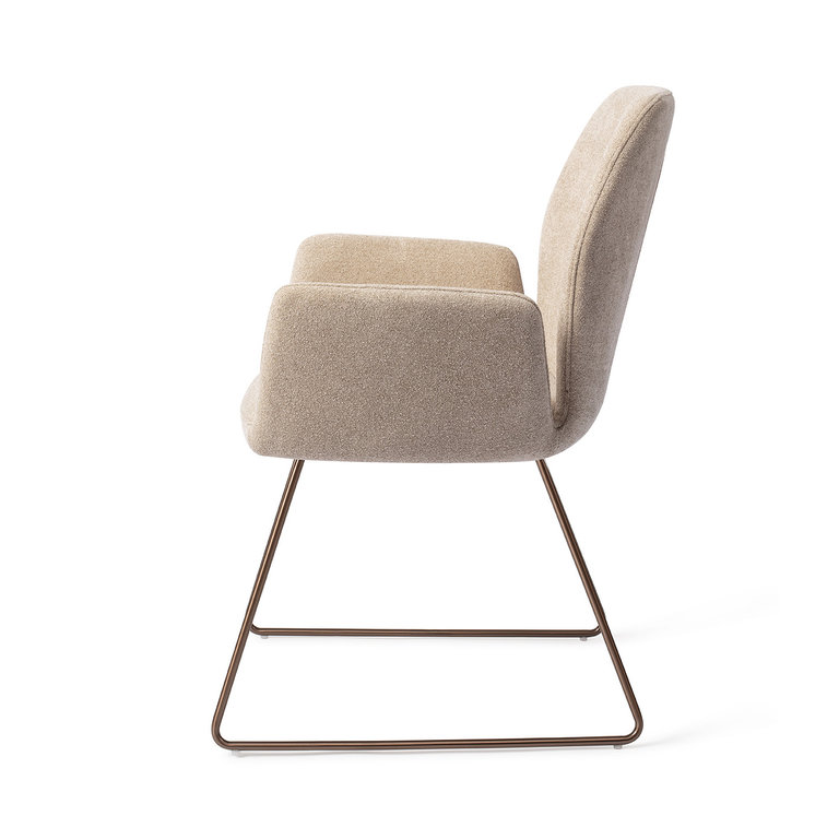 Jesper Home Misaki Funky Fudge Dining Chair - Slide Rose