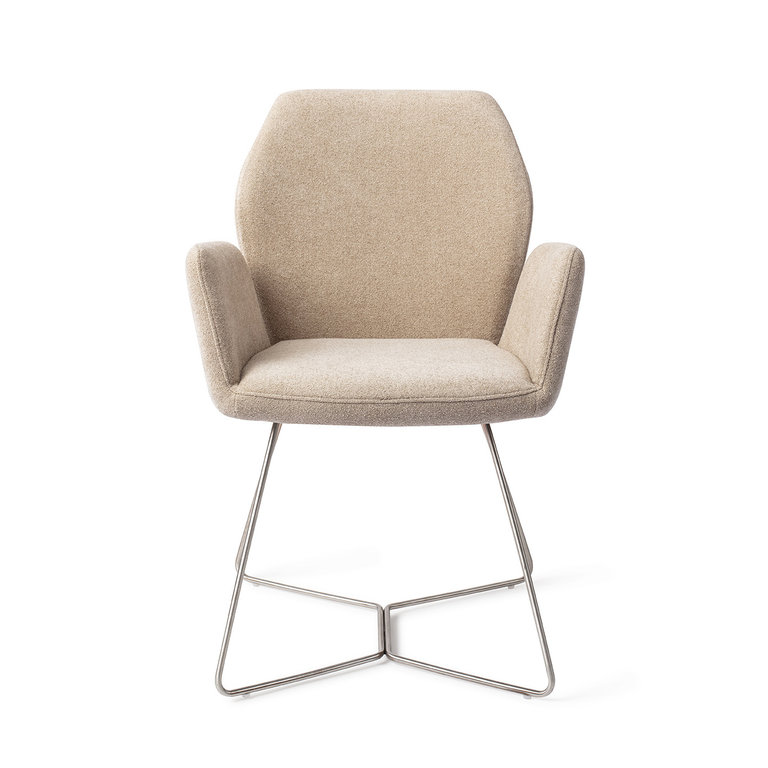 Jesper Home Misaki Funky Fudge Dining Chair - Beehive Steel