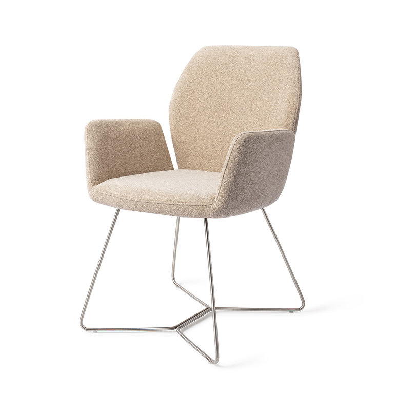 Jesper Home Misaki Funky Fudge Dining Chair - Beehive Steel