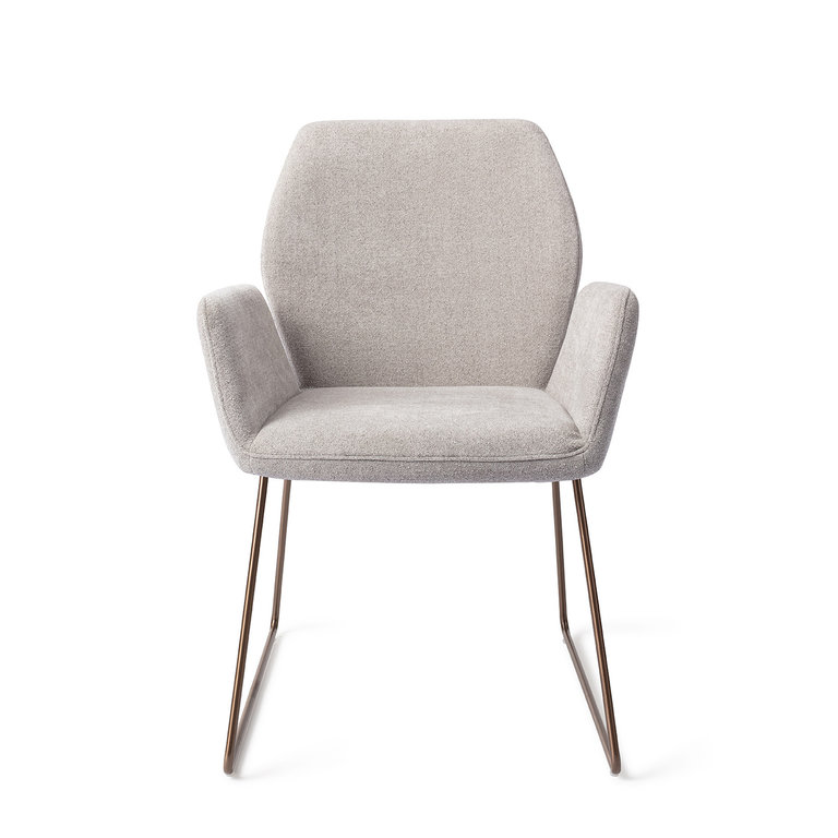 Jesper Home Misaki Pretty Plaster Dining Chair - Slide Rose