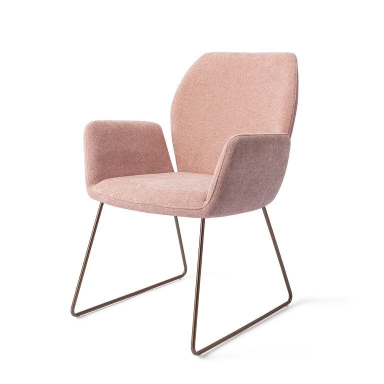 Jesper Home Misaki Anemone Dining Chair - Slide Rose