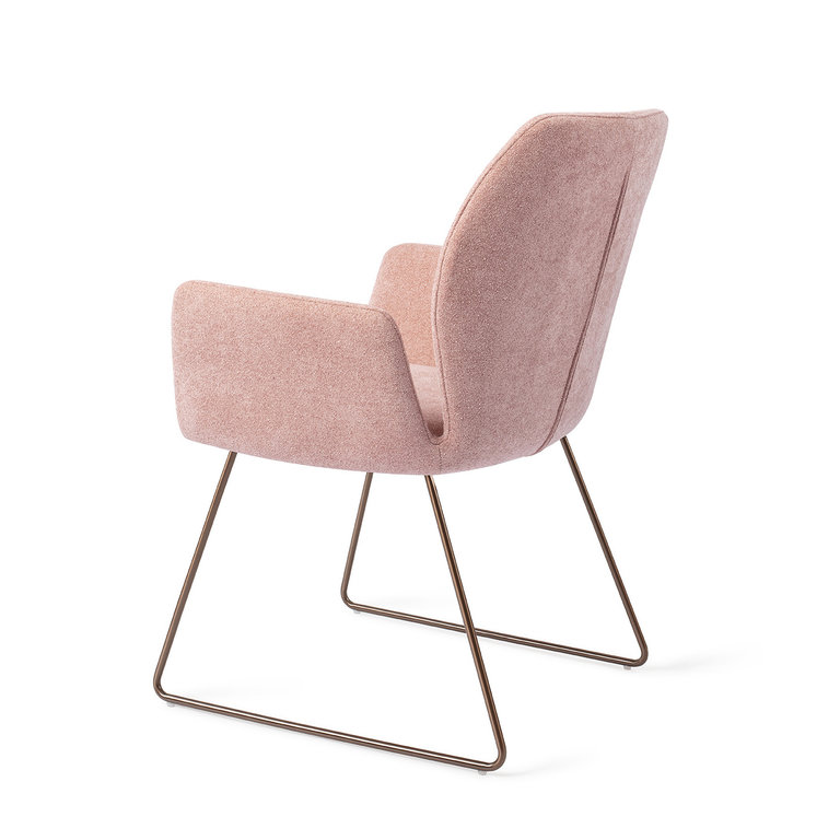 Jesper Home Misaki Anemone Dining Chair - Slide Rose