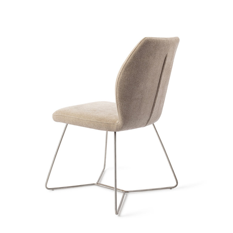 Jesper Home Ikata Funky Fudge Dining Chair - Beehive Steel