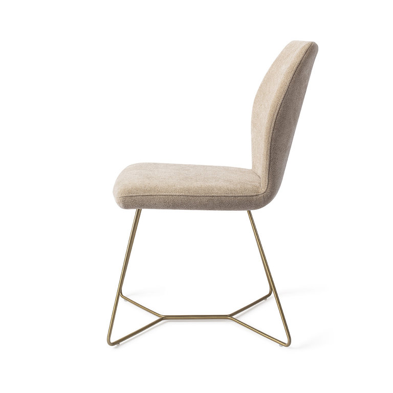 Jesper Home Ikata Funky Fudge Dining Chair - Beehive Gold