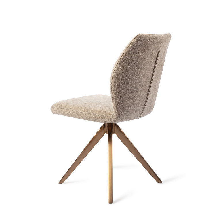 Jesper Home Ikata Dining Chair - Funky Fudge, Turn Rose