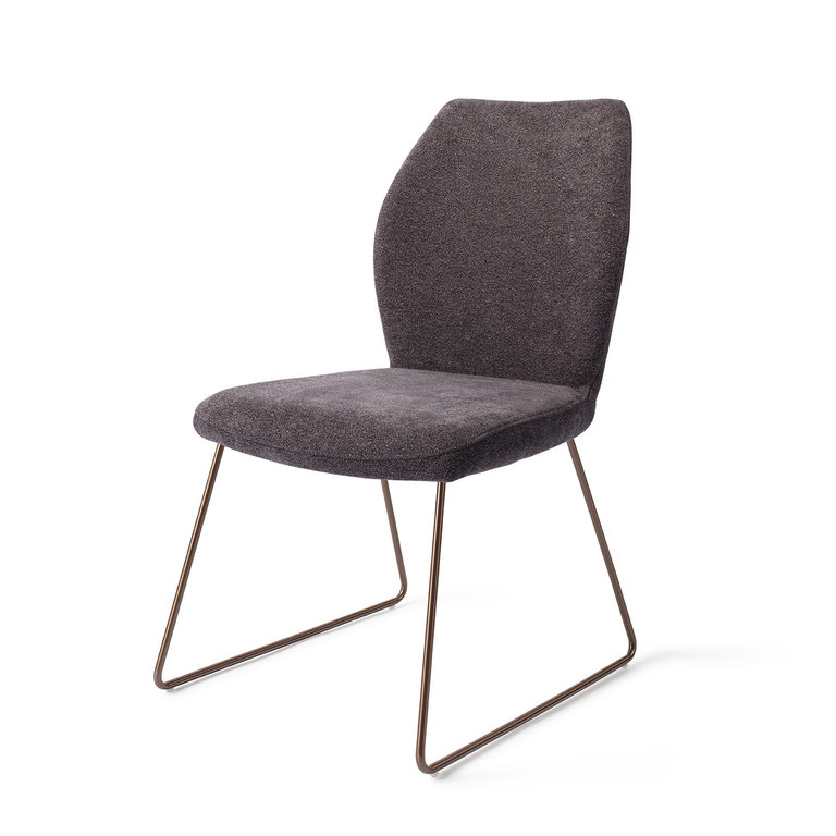 Jesper Home Ikata Almost Black Dining Chair - Slide Rose