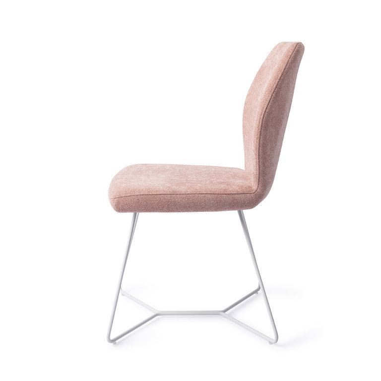 Jesper Home Ikata Anemone Dining Chair - Beehive White