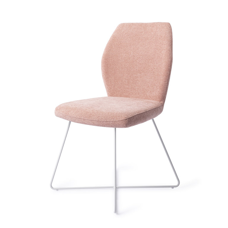 Jesper Home Ikata Anemone Dining Chair - Cross White