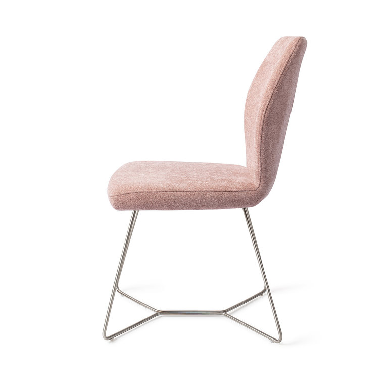 Jesper Home Ikata Anemone Dining Chair - Beehive Steel