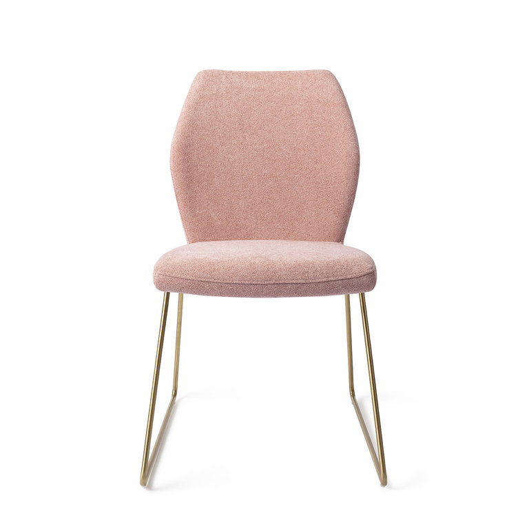 Jesper Home Ikata Anemone Dining Chair - Slide Gold