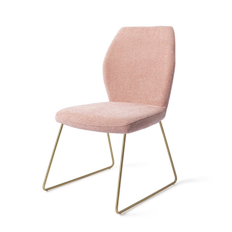 Jesper Home Ikata Anemone Dining Chair - Slide Gold