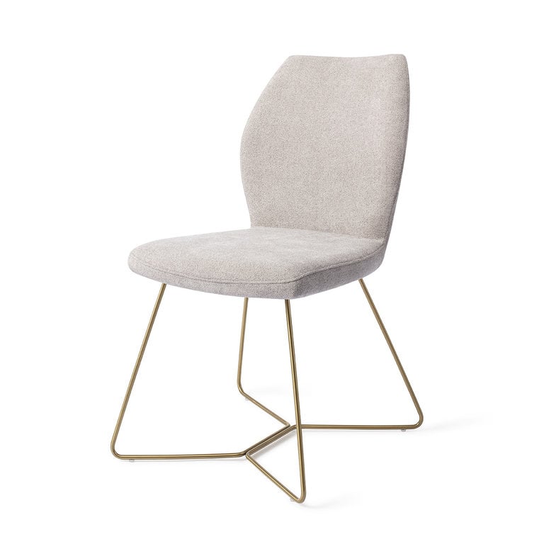 Jesper Home Ikata Dining Chair - Pretty Plaster, Beehive Gold
