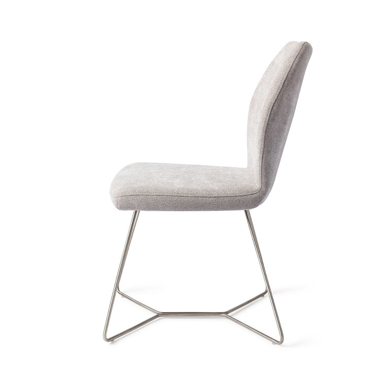 Jesper Home Ikata Pretty Plaster Dining Chair - Beehive Steel