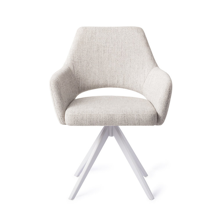 Jesper Home Yanai Pigeon Dining Chair - Turn White