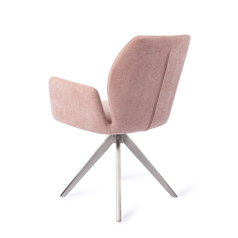 Jesper Home Misaki Anemone Dining Chair - Turn Steel