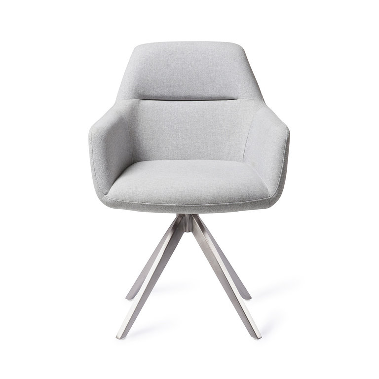 Jesper Home Kinko Cloud Dining Chair - Turn Steel