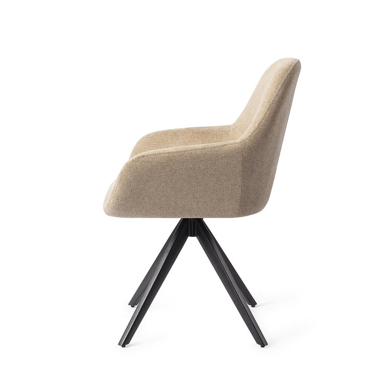 Jesper Home Kushi Desert Dunes Dining Chair - Turn Black