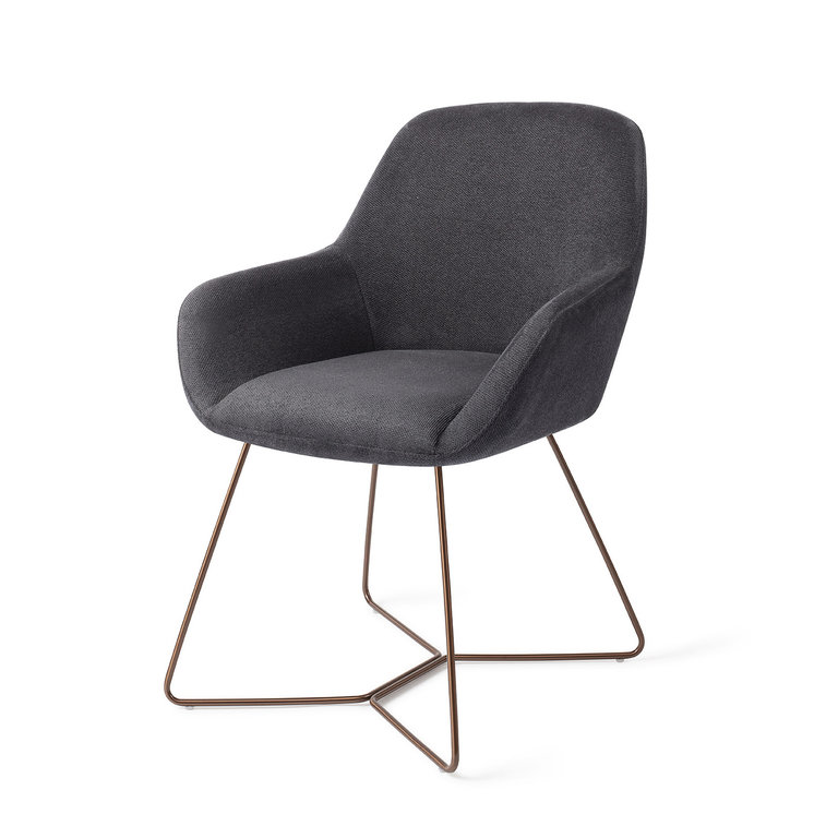 Jesper Home Kushi Black-Out Dining Chair - Beehive Rose