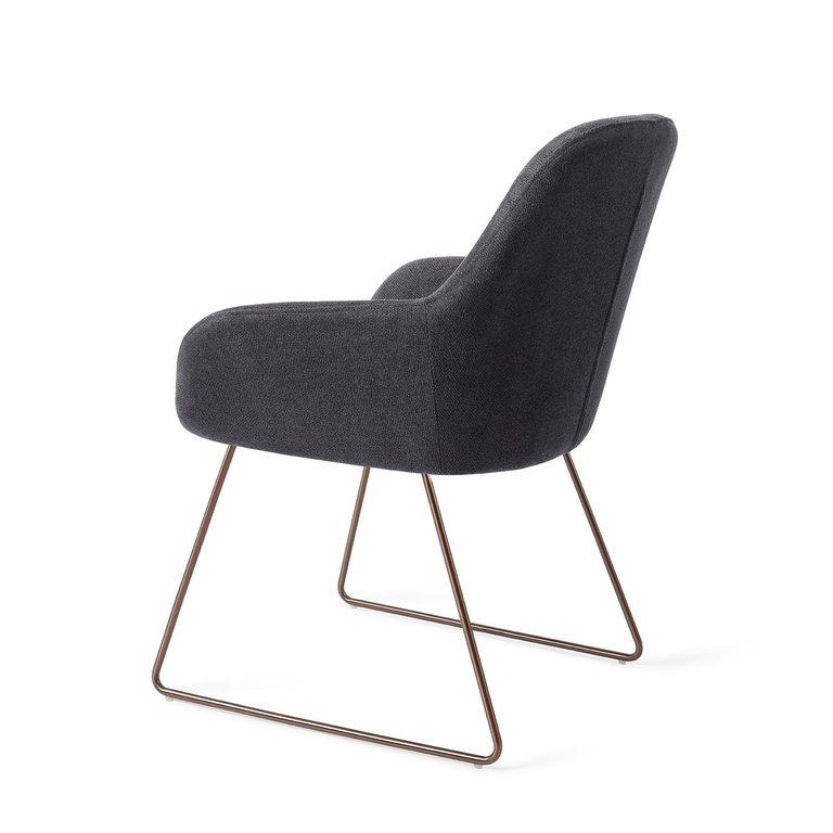 Jesper Home Kushi Black-Out Dining Chair - Slide Rose