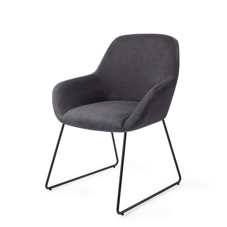Jesper Home Kushi Black-Out Dining Chair - Slide Black