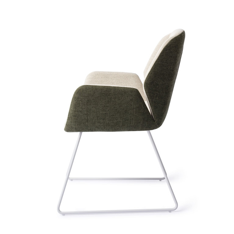 Jesper Home Myoko Popeye Dining Chair - Slide White