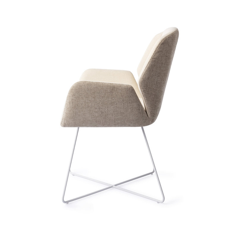 Jesper Home Myoko Sandy Hill Dining Chair - Cross White