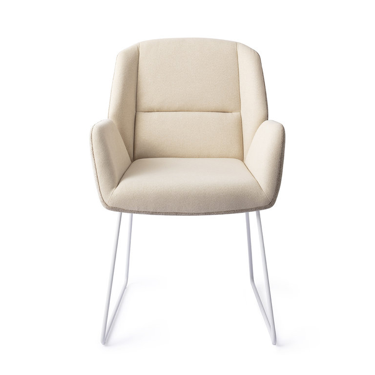 Jesper Home Myoko Sandy Hill Dining Chair - Slide White