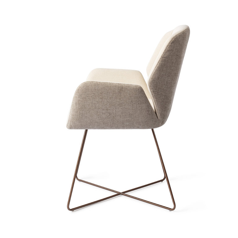 Jesper Home Myoko Sandy Hill Dining Chair - Cross Rose